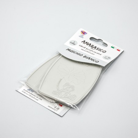 Card Profumata Multiuso - MUSCHIO BIANCO
