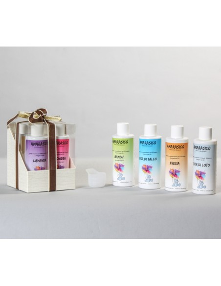 Cofanetto regalo 4 essenze aperto